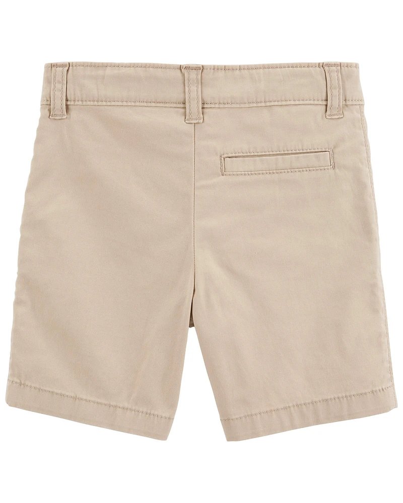 Baby Flat-Front Shorts