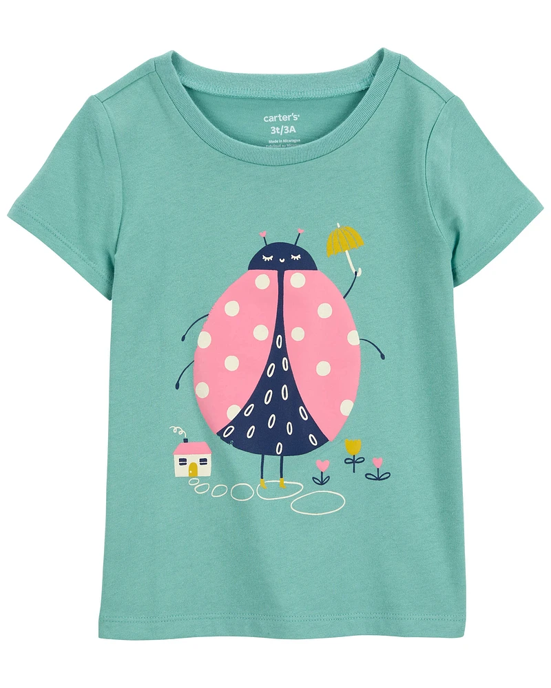 Toddler Ladybug Graphic Tee