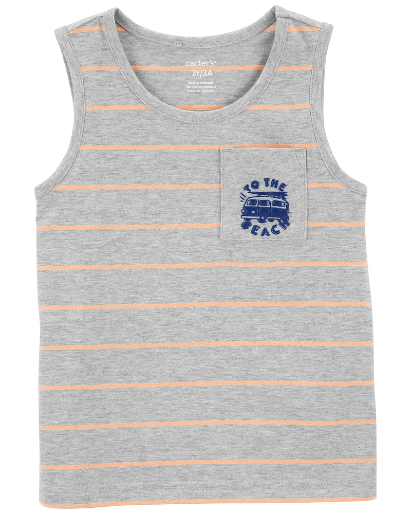 Toddler Striped Tank