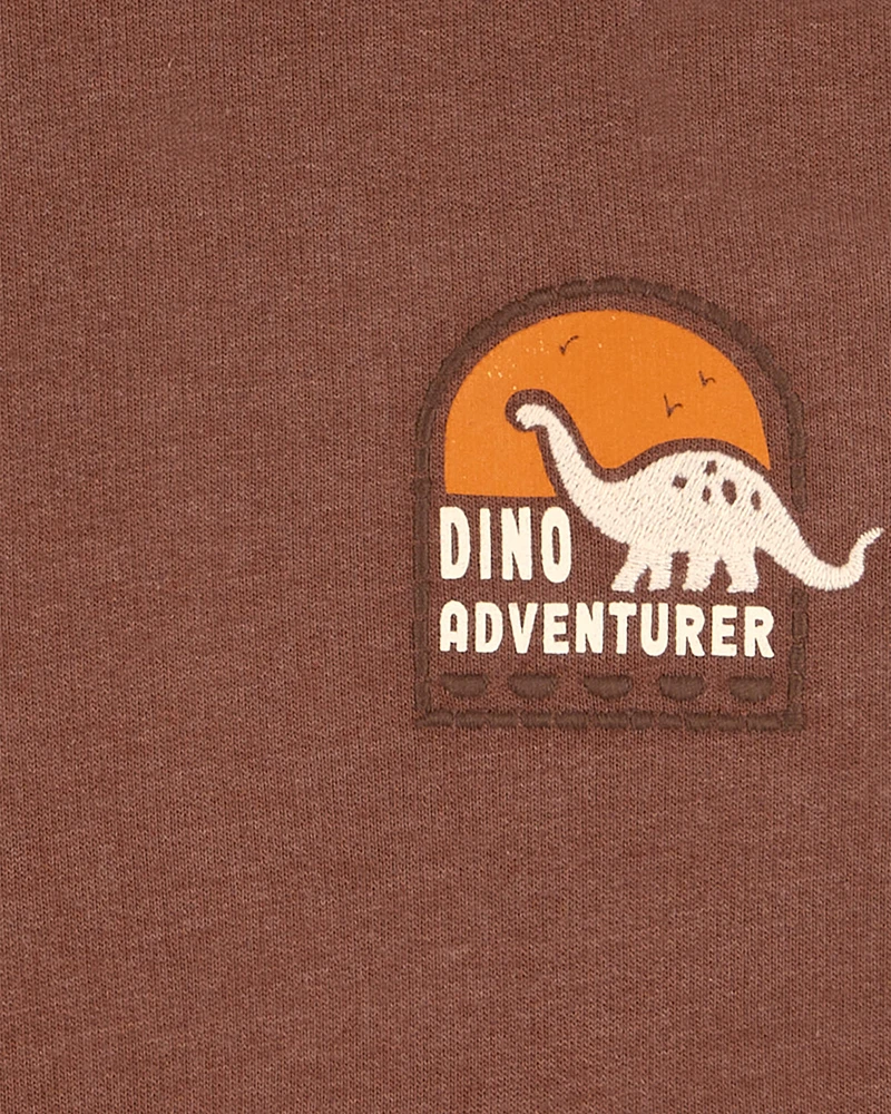 Toddler Hooded Dino Adventure Pullover