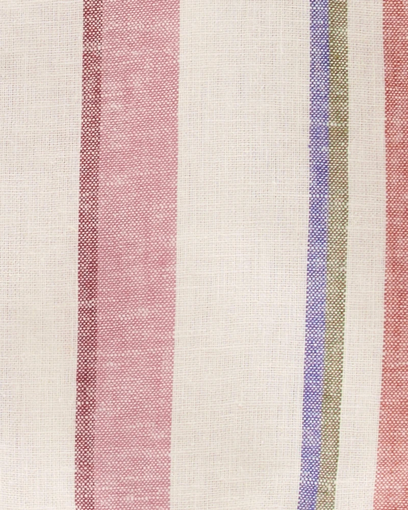 Baby Striped LENZING™ ECOVERO™ Linen Top