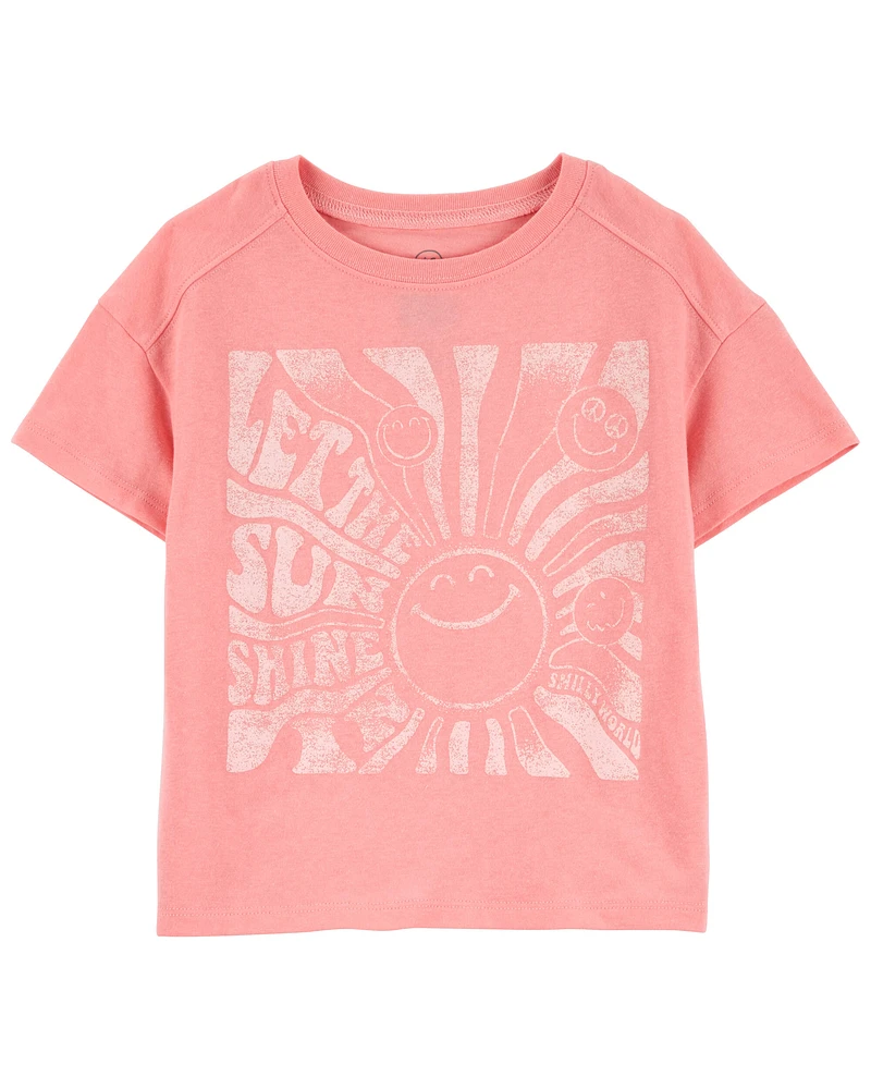 Kid Let the Sun Boxy-Fit Tee