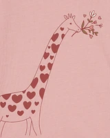 Toddler Giraffe Graphic Tee