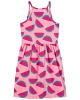 Kid Watermelon Tank Dress