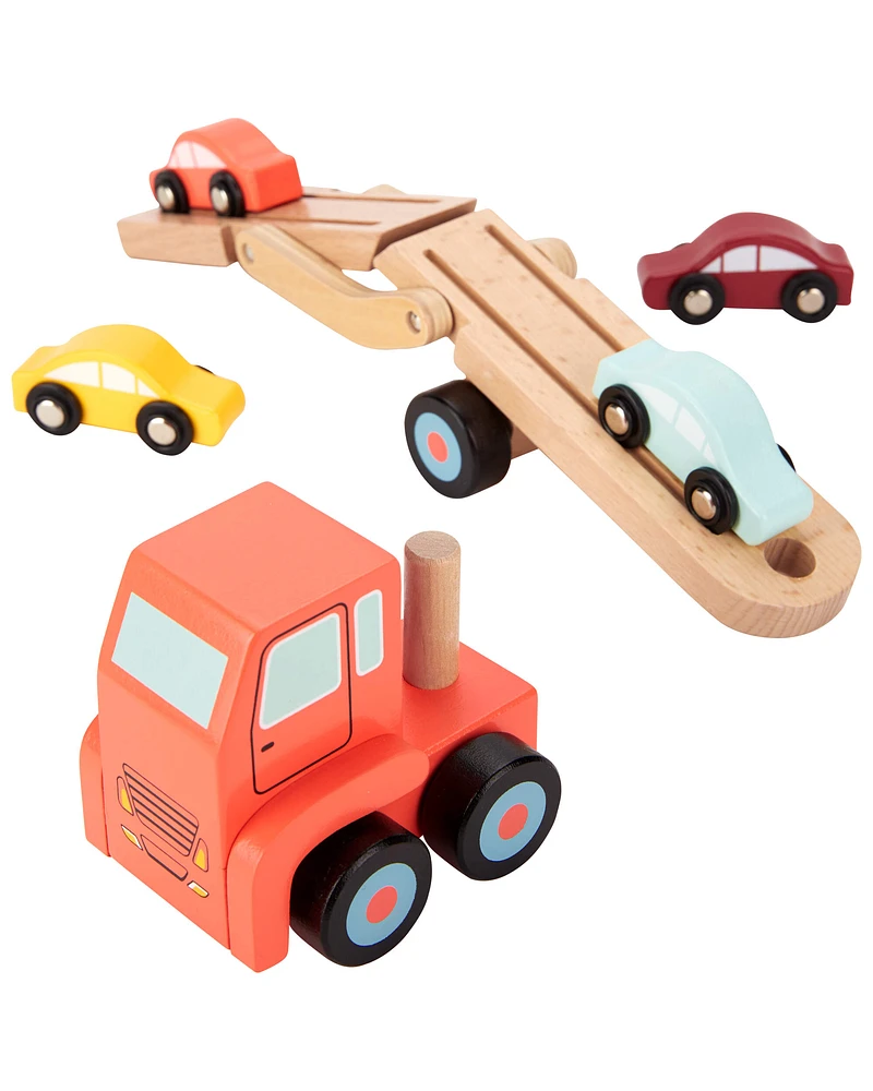 Toddler Wooden Car Carrier