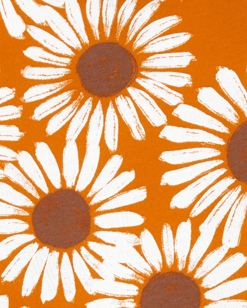 Toddler Sunflower Cotton Dress