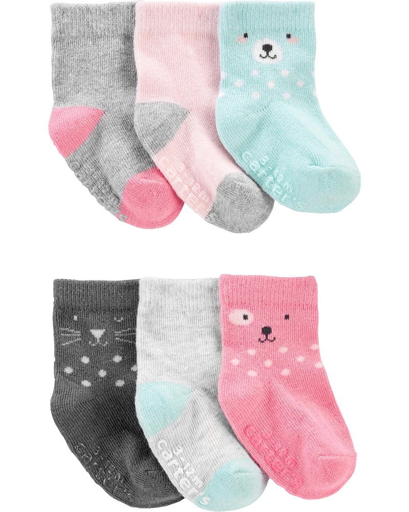 Baby 6-Pack Crew Socks