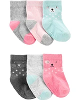 Baby 6-Pack Crew Socks