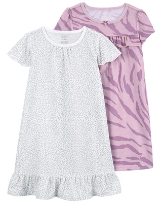 Kid 2-Pack Nightgowns