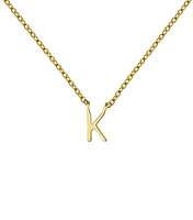 Collar inicial K oro 9 kt