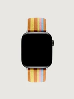 Correa Apple Watch cuero multicolor