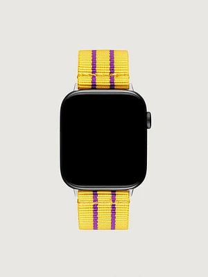 Correa Apple Watch nylon amarillo