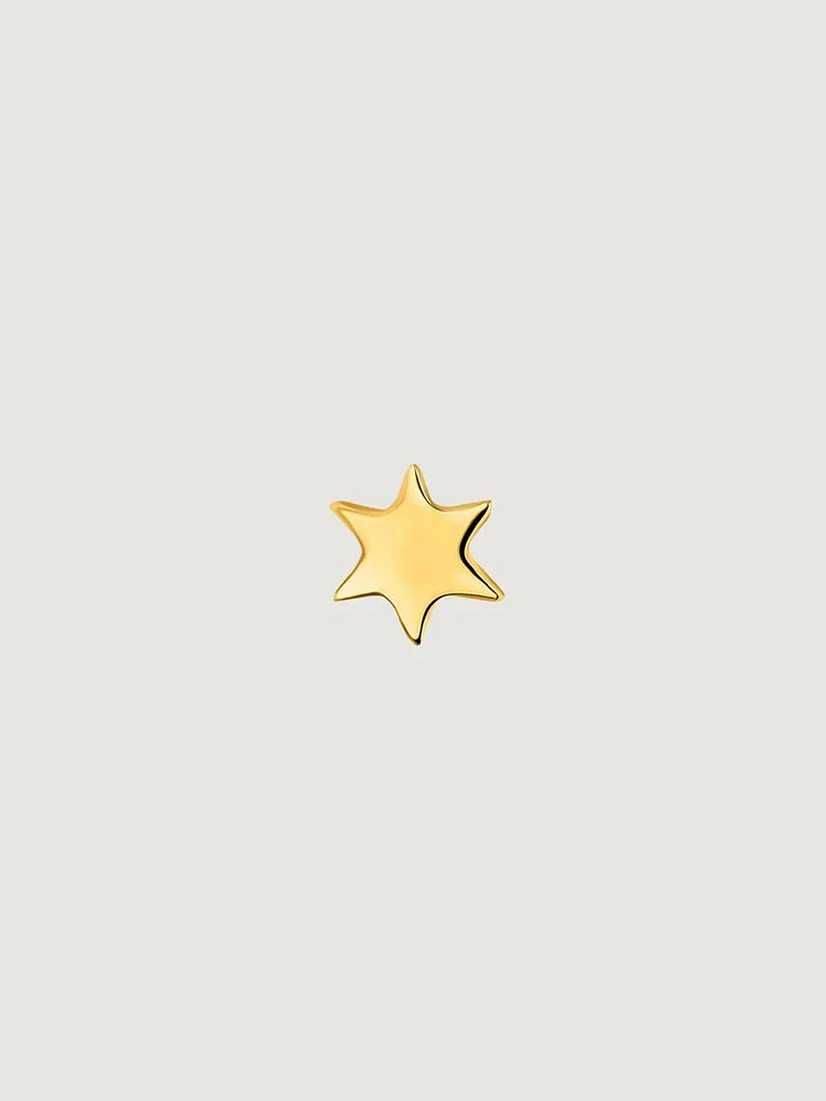 Piercing estrella oro 9 kt