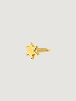 Piercing estrella oro 9 kt