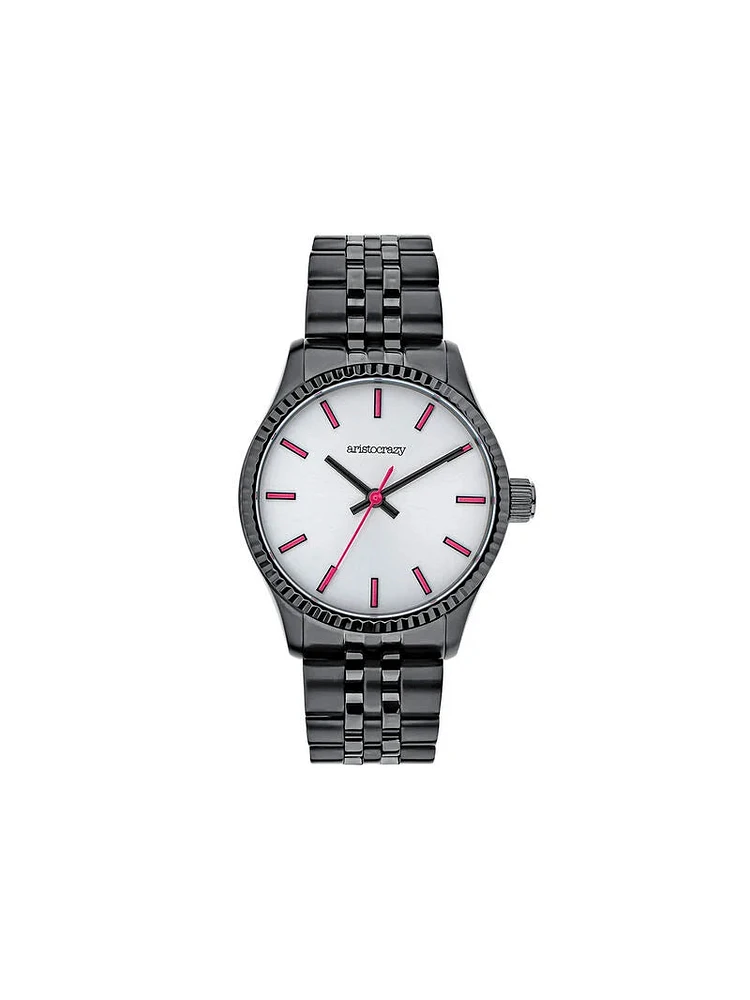 Reloj St. Barth Mini armis gris oscuro