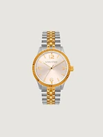 Reloj St. Barth armis oro y gris 