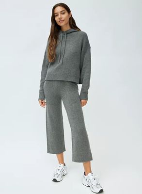 luxe cashmere hoodie