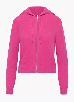 Luxe Cashmere Zip Up