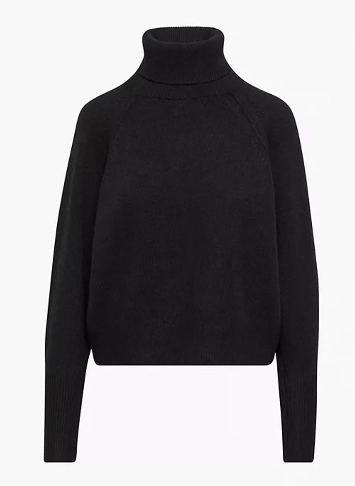 Luxe Cashmere Turtleneck Sweater