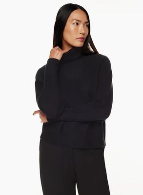 Luxe Cashmere Turtleneck Sweater