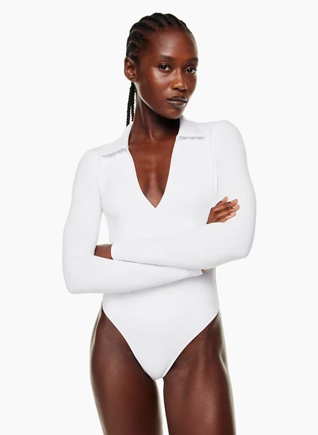 Aritzia Contour Polo Longsleeve Bodysuit | Bramalea City Centre