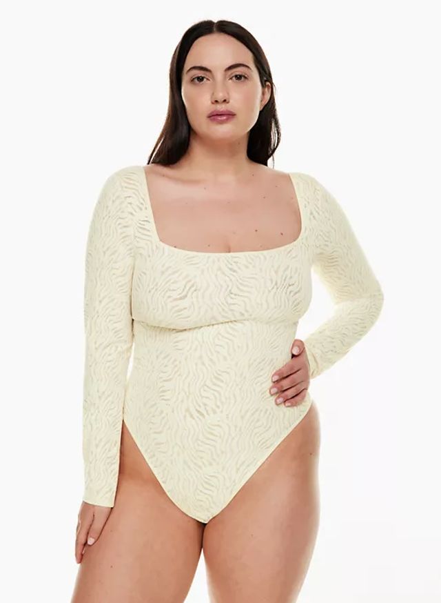 Babaton Shapelace Crew Longsleeve Bodysuit