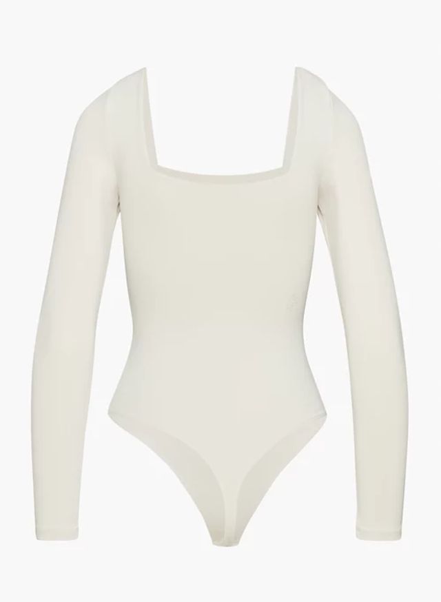 How To Style A White Long Sleeved Bodysuit - Vidhya xo