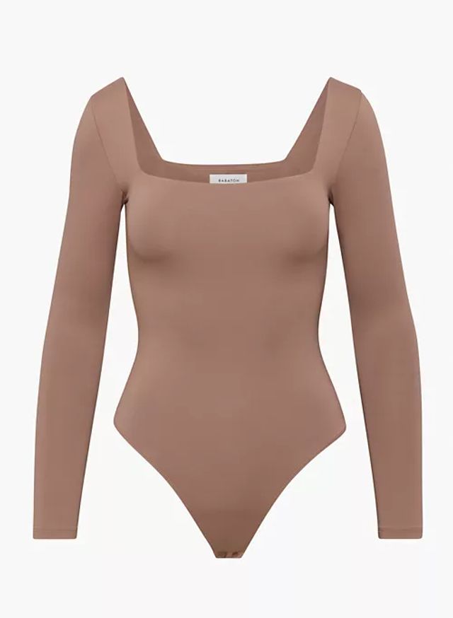 Babaton CONTOUR OFF-SHOULDER LONGSLEEVE BODYSUIT ARITZIA Red - $50 (16% Off  Retail) New With Tags - From Victoria