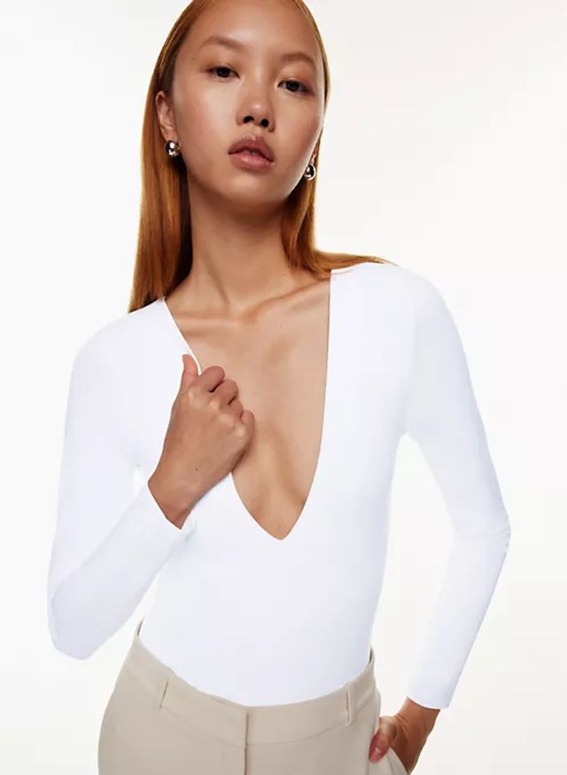 Babaton Contour Off Shoulder Longsleeve Bodysuit