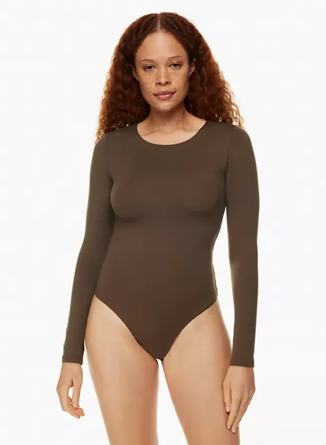 Babaton Satinette Crew Longsleeve Bodysuit