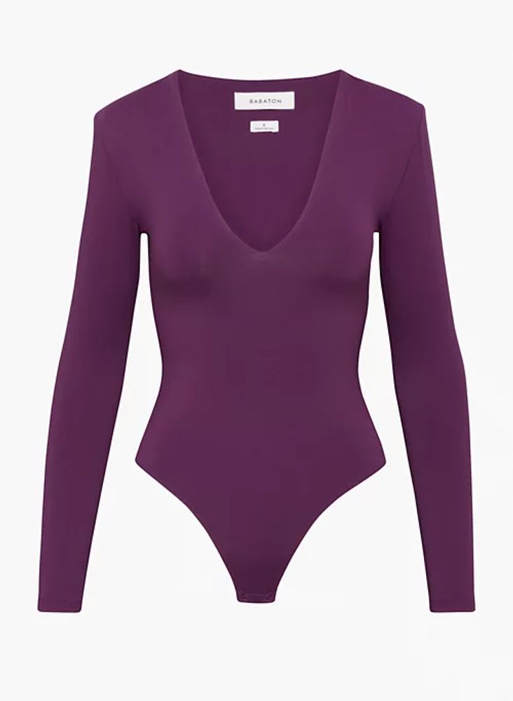 Lace Deep-V Neck Bodysuits – SILIA