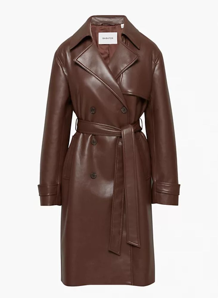 Tabloid Trench Coat