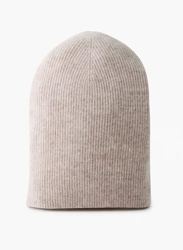 Babaton CASHMERE RIB SLOUCHY BEANIE