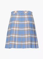 Olive Mini Pleated Skirt