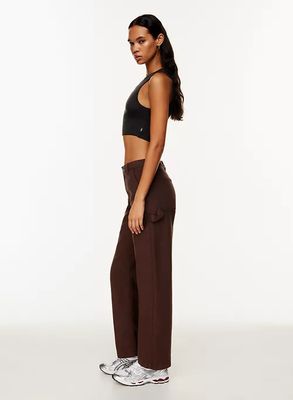 ribbed cropped racer tank