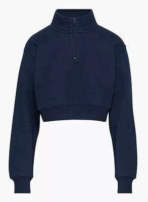 new cozy fleece perfect ¼ zip sweatshirt