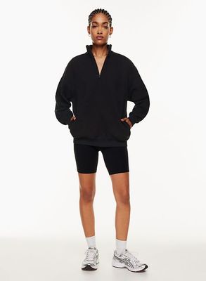 new cozy fleece mega ¼ zip sweatshirt
