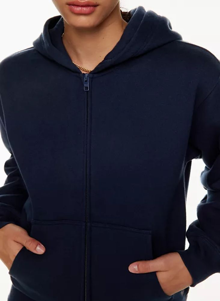 cozy fleece perfect zip hoodie