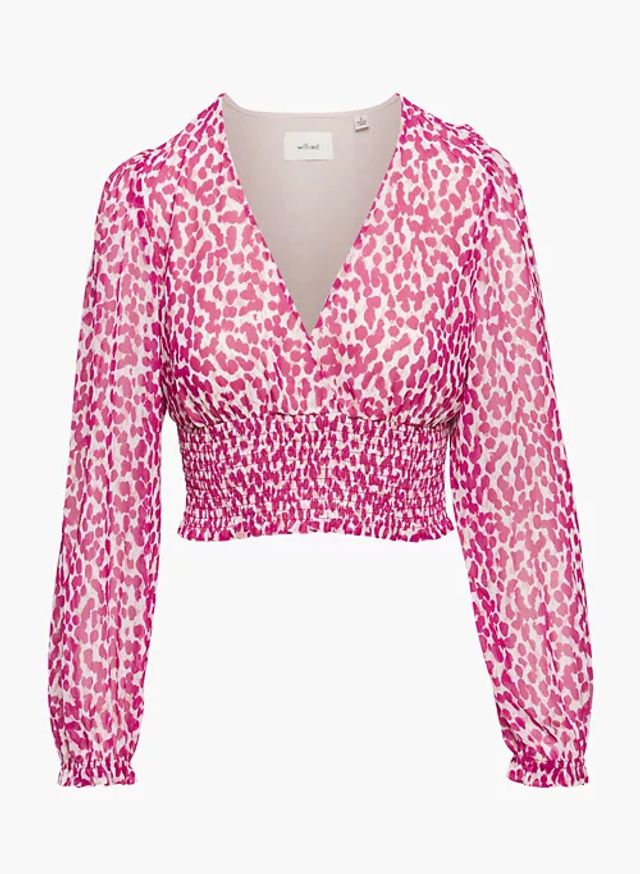 Atwood Floral Pleated Blouse