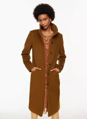 the cocoon long coat new
