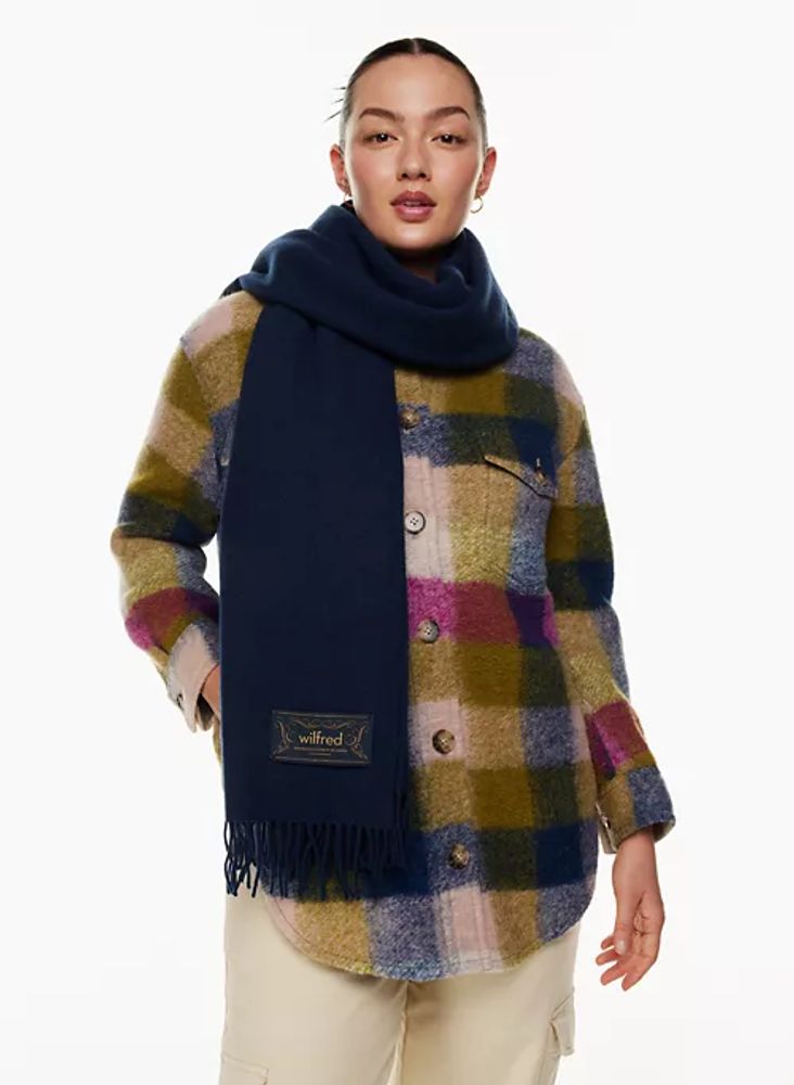 Wilfred The Classic Scarf in Heather Birch