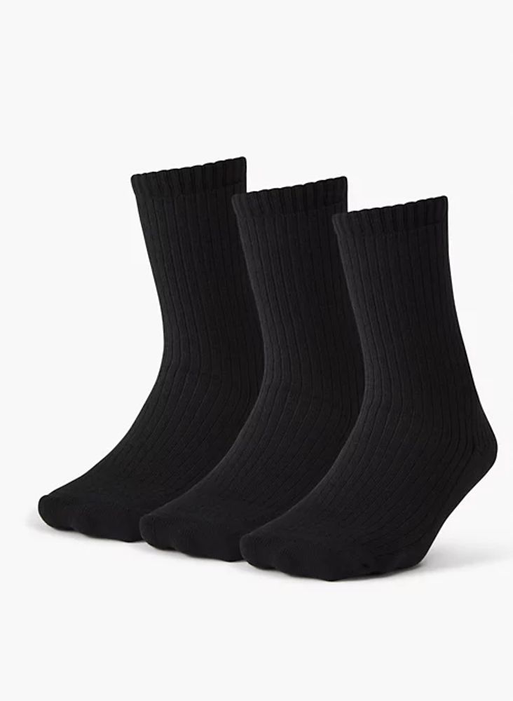 Only Plush Crew Sock 3 Pack