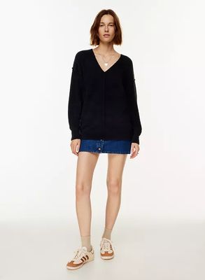 hush knit v-neck sweater