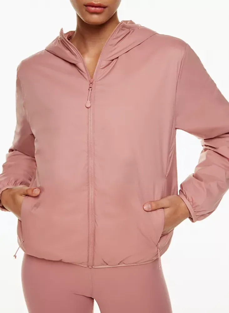 TnAction Women's The Pillow Puff Jacket in Barely Blush Size 2XS