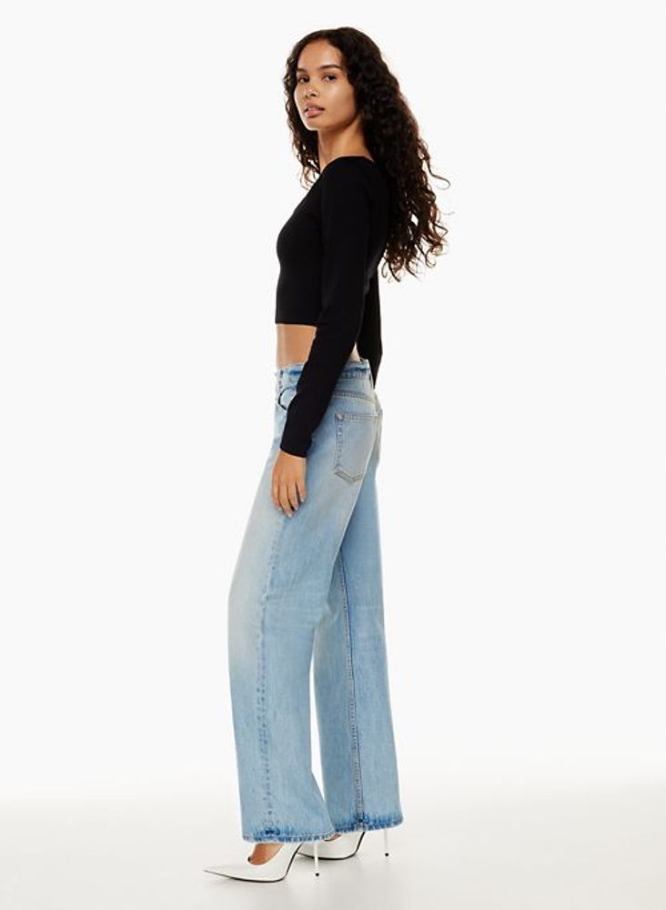Bleach Baby baggy flared jeans