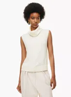 Luxe Cashmere Tanning Sweater Vest