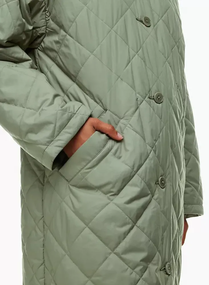 Wilfred PAVANT QUILTED LONG JACKET