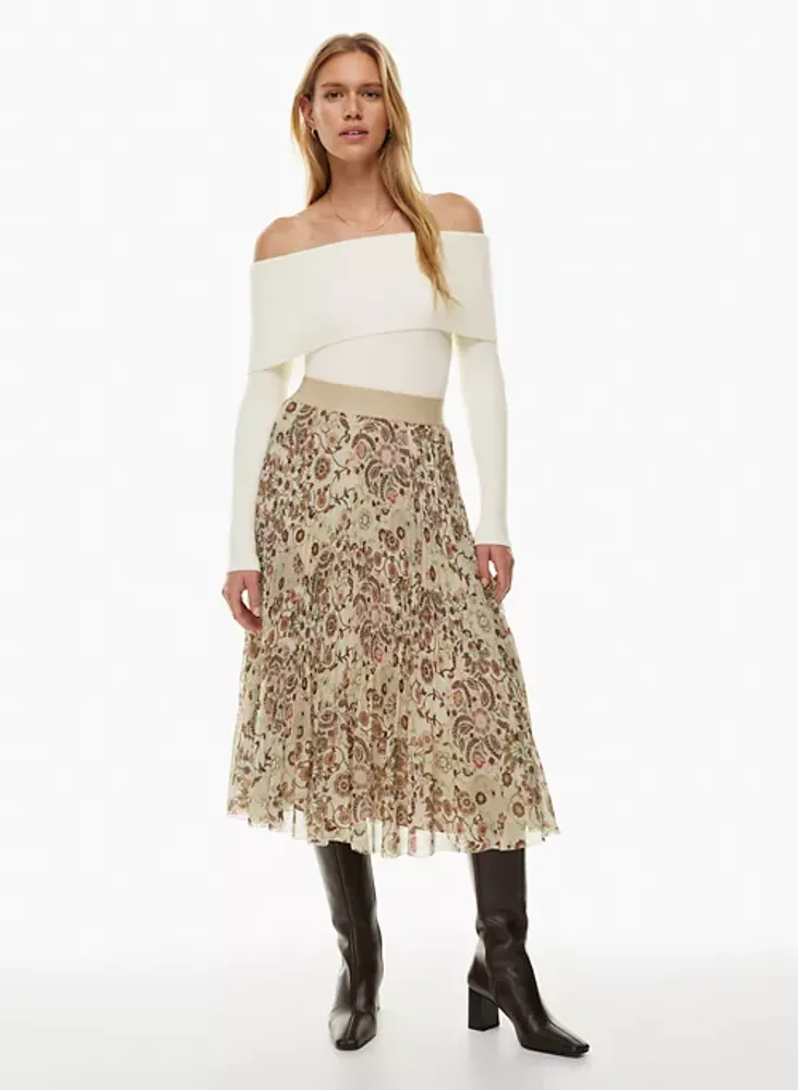 Wilfred TWIRL PLEATED SKIRT