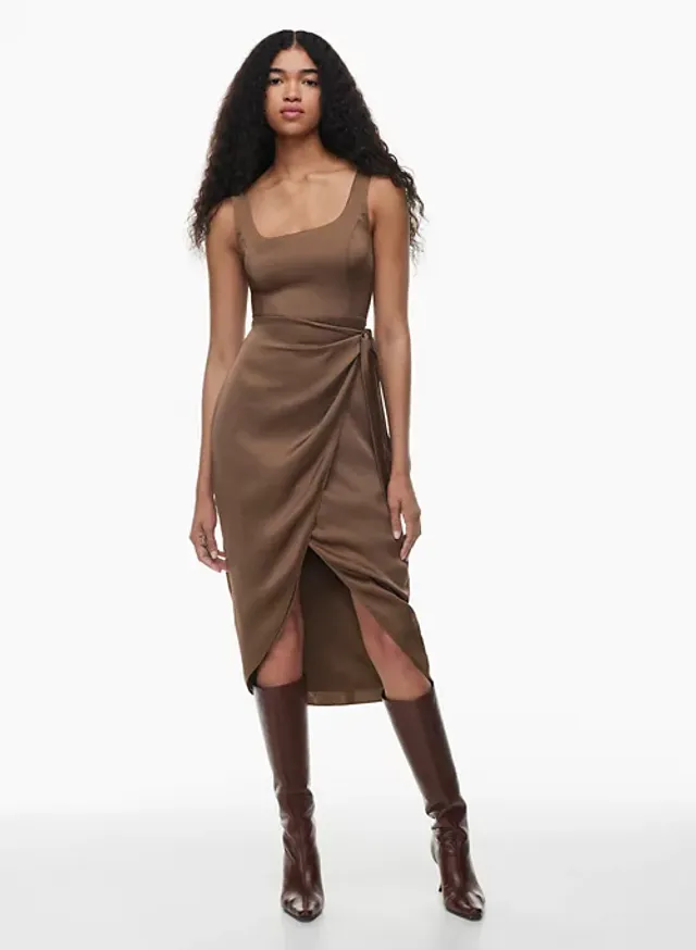 Wilfred SATURN LINEN MIDI DRESS