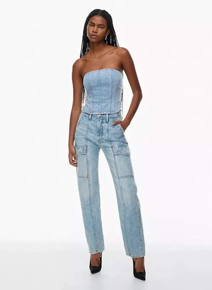 The '90S Lo Rise Slim Cargo Jean
